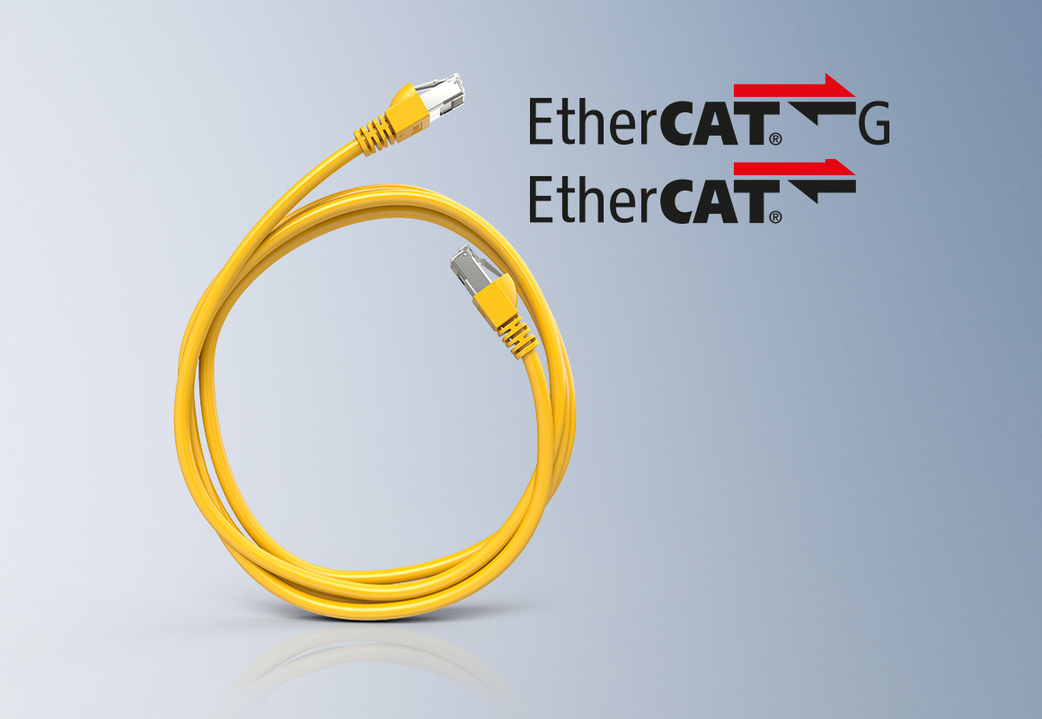 EtherCAT ist die schnellste Industrial-Ethernet-Technologie. Hinzu kommt die überragende Synchronisationsgenauigkeit in einer Größenordnung von Nanosekunden.