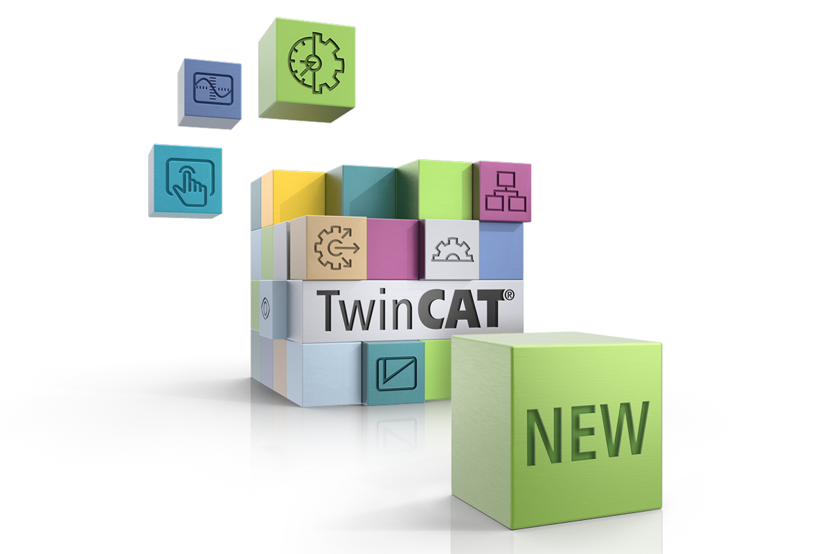Neue TwinCAT-Software wird bereits ab Release TwinCAT 3.1 Build 4026 unterstützen.
