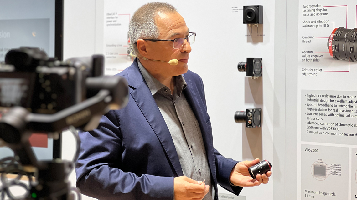 In this recording from the VISION 2022 exhibition, our product experts present the hardware portfolio for industrial image processing from Beckhoff.
