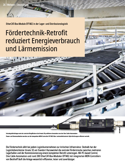 Fördertechnik-Retrofit reduziert Energieverbrauch und Lärmemission