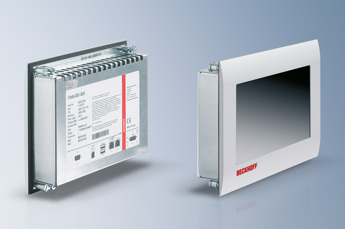 The CP6606 Panel PC enables the control and visualization of all building functions. 