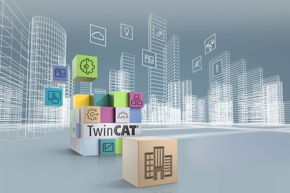 TwinCAT offers all software components for IoT applications, data analysis as well as secure cloud communication. 
