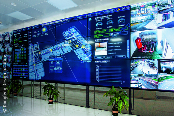 The open control technology from Beckhoff facilitated the integration of all components into the building management system developed by the Dongfeng Design Institute.