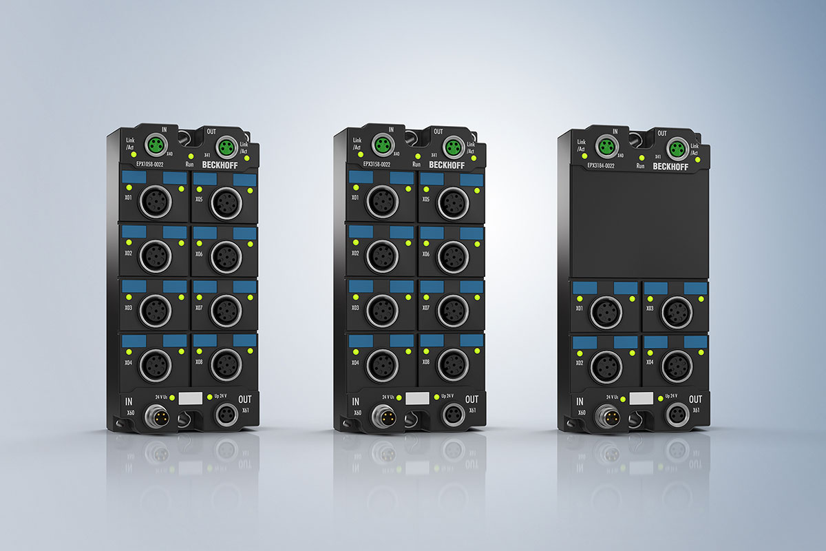 The EPX modules in IP67 are suitable for direct connection of intrinsically safe field devices up to zone 0/20. 