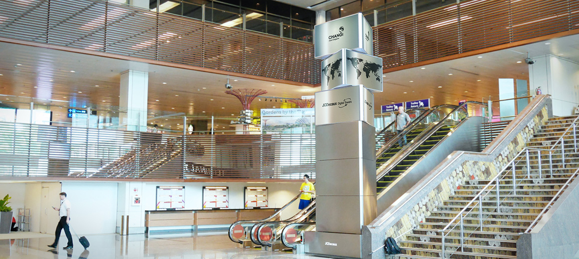 GTG GmbH/Böckstiegel Automation, Germany: Digital Tower, Changi Airport Singapore 
