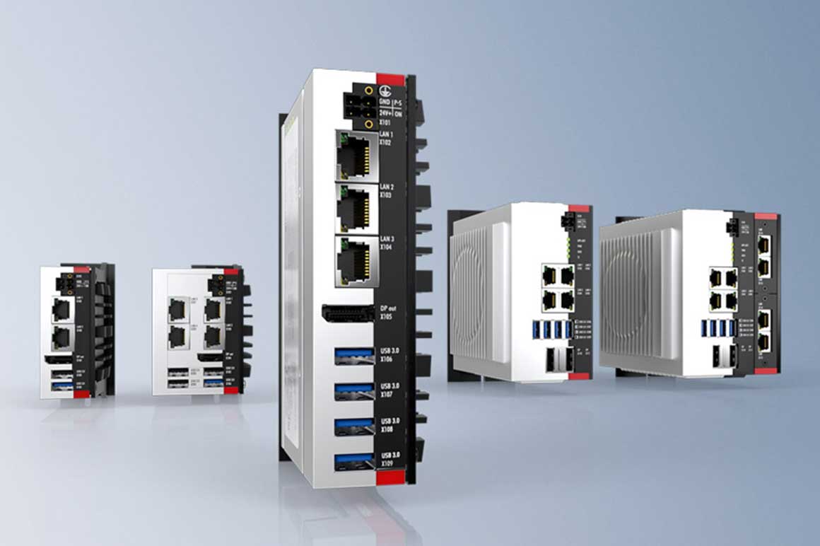 The ultra-compact C60xx series as the universal solution for all applications: from edge device to visualization control system through to compact and scalable machine control system. 