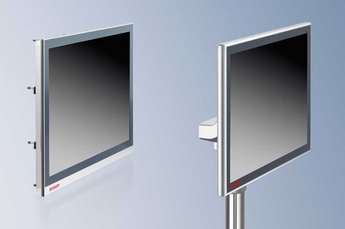 Die Multitouch-Panel-Baureihe bietet größtmögliche Flexibilität zur Realisierung ergonomischer Bedienkonzepte. 