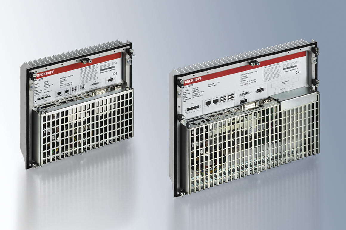 The fanless built-in Industrial PCs from the C65xx series are ideally suited for controlling a wind turbine or wind farm. 
