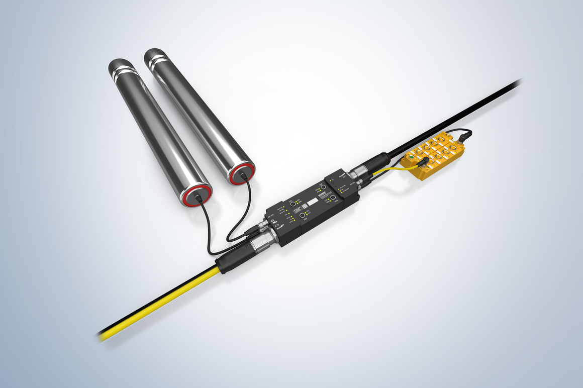 Die zweikanaligen Module der EP7402-Serie verfügen über einen hybriden EtherCAT P-Anschluss und sind in Schutzklasse IP67 verfügbar.