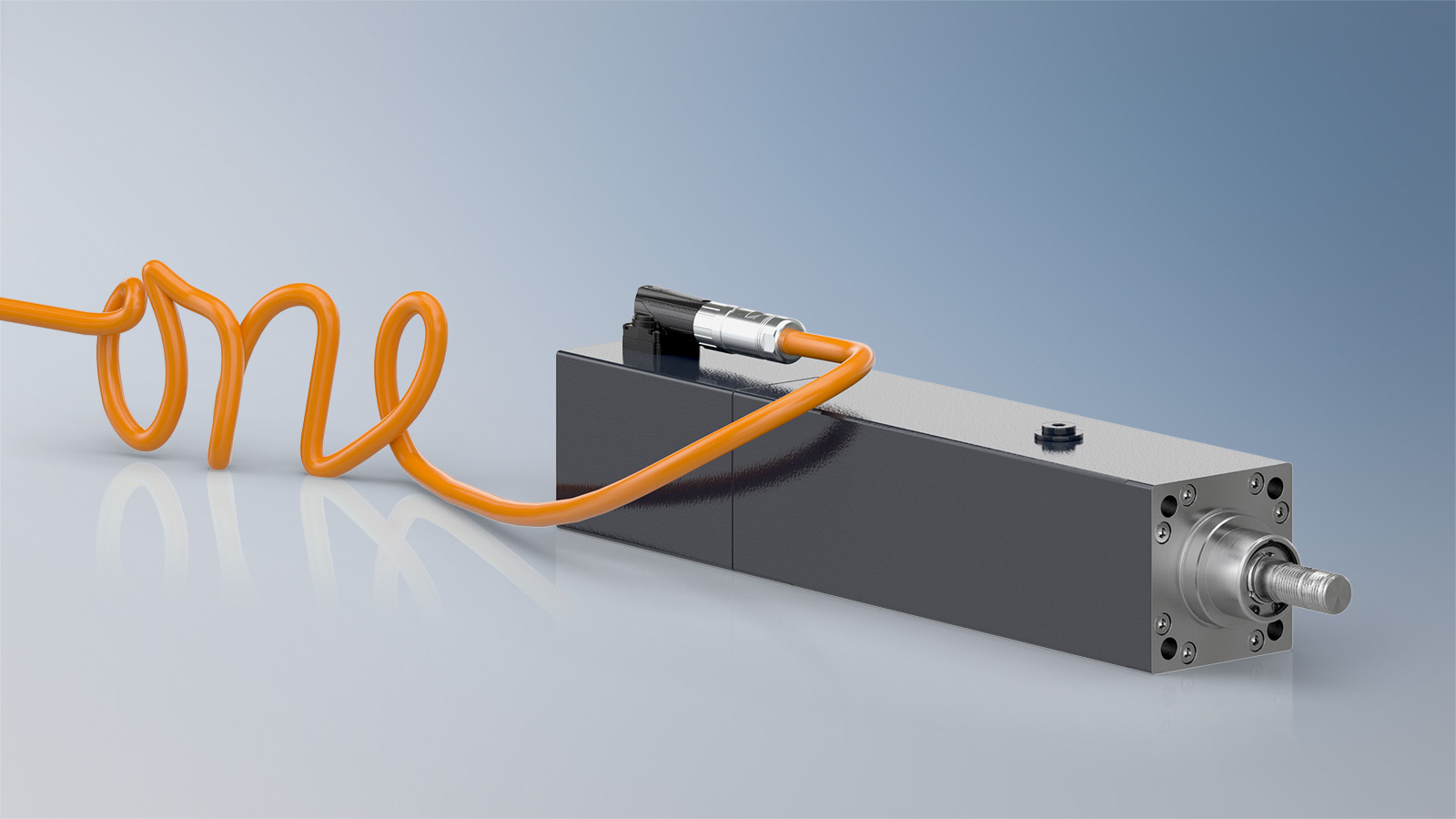 Die One Cable Technology (OCT) der Elektrozylinder minimiert den Verkabelungsaufwand und erleichtert u. a. mit dem elektronischen Typenschild die Inbetriebnahme. 