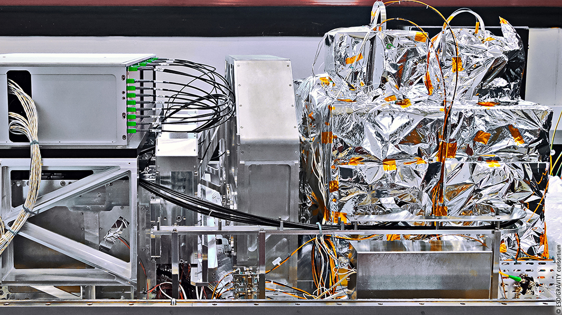 Gravity is a second-generation instrument for the VLT Interferometer and will enable measurement of the positions and movements of astronomical objects on much smaller scales than currently possible. 