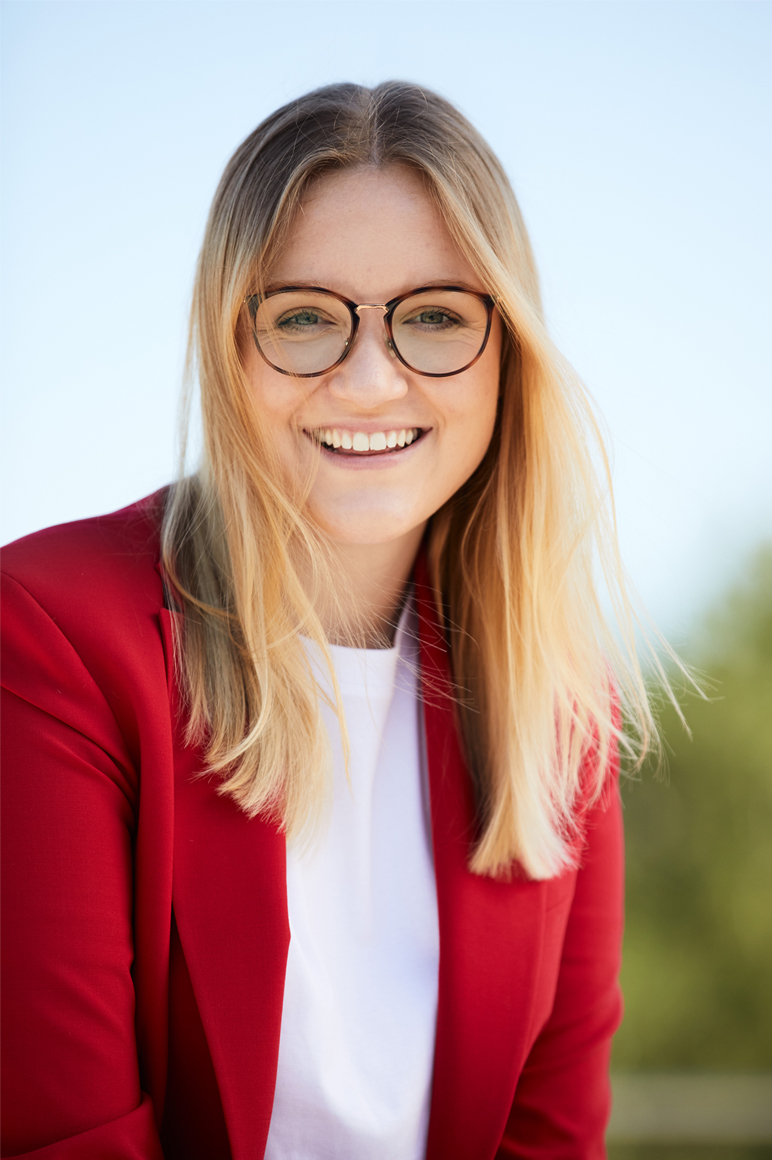 Frederike Beckhoff, Corporate Development: „Unser Auftragseingang liegt ganz eindeutig im Plus zum Vorjahr und auch beim Umsatz haben wir sieben bis zehn Prozent Plus.“