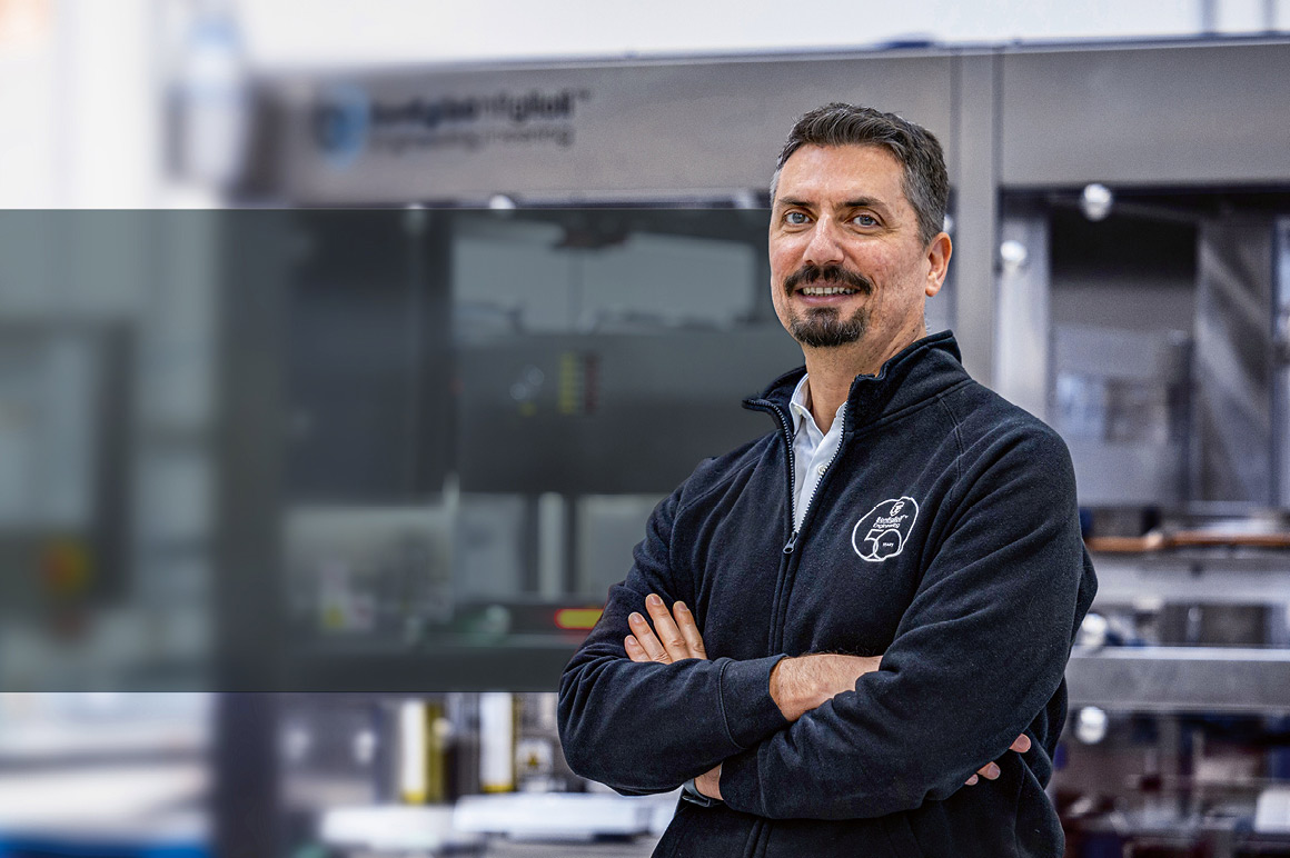 Davide Luisari, director of engineering at Bonfiglioli Engineering: “XPlanar provides a handling solution that allows unparalleled flexibility during format changeovers.”