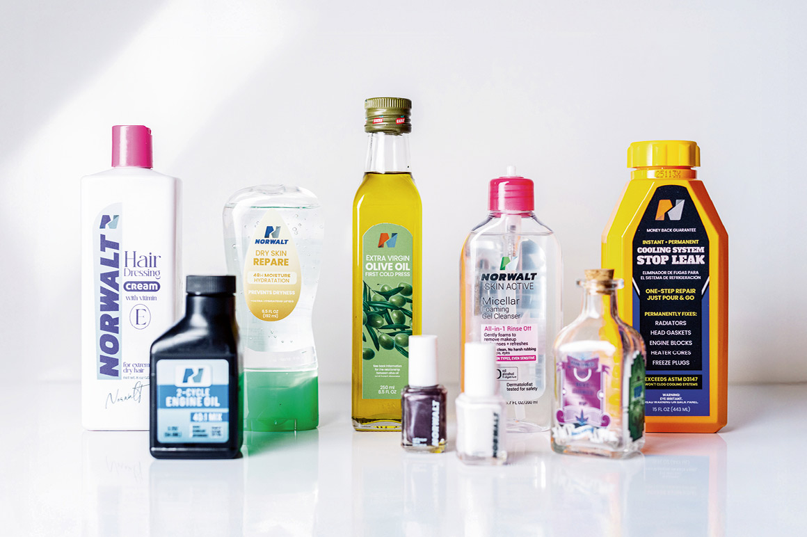Norwalt’s advanced printing machines print labels directly on a variety of container dimensions and materials instead of traditional resource-intensive adhesive labels.