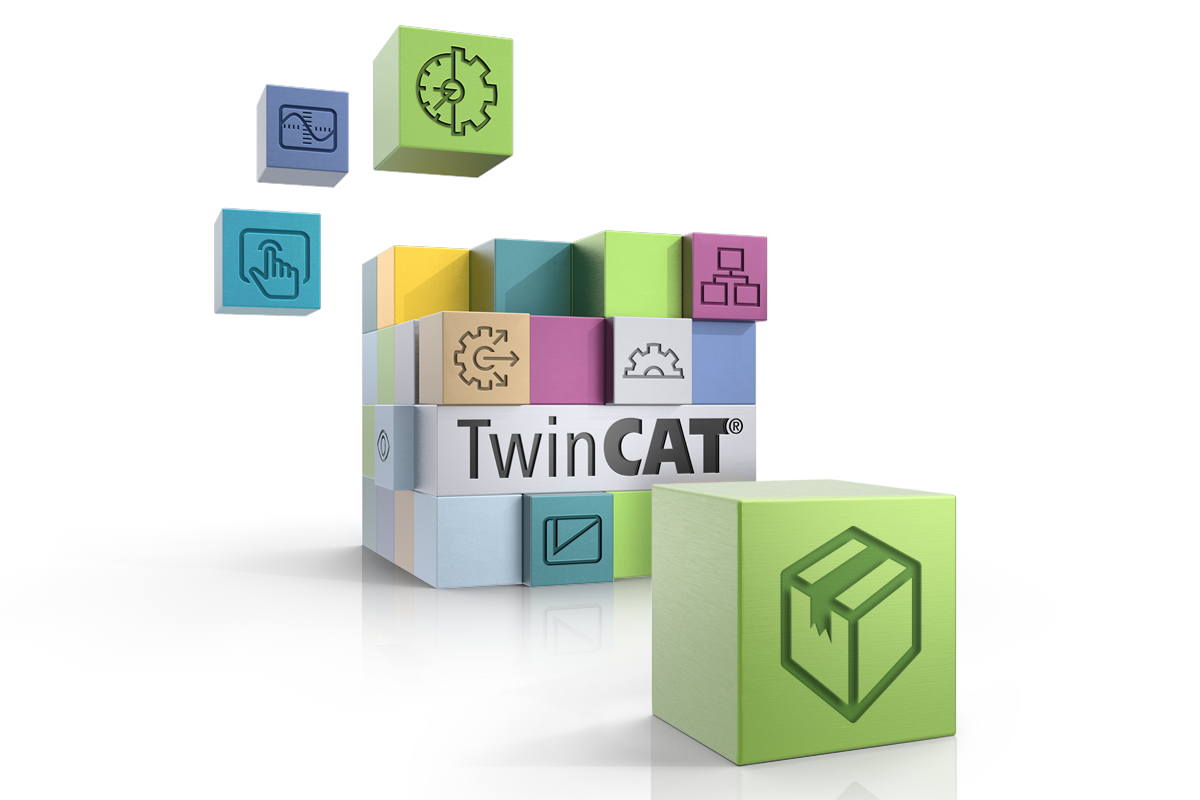 Setup with TwinCAT Package Management enables individual and thus faster updating of individual TwinCAT components.