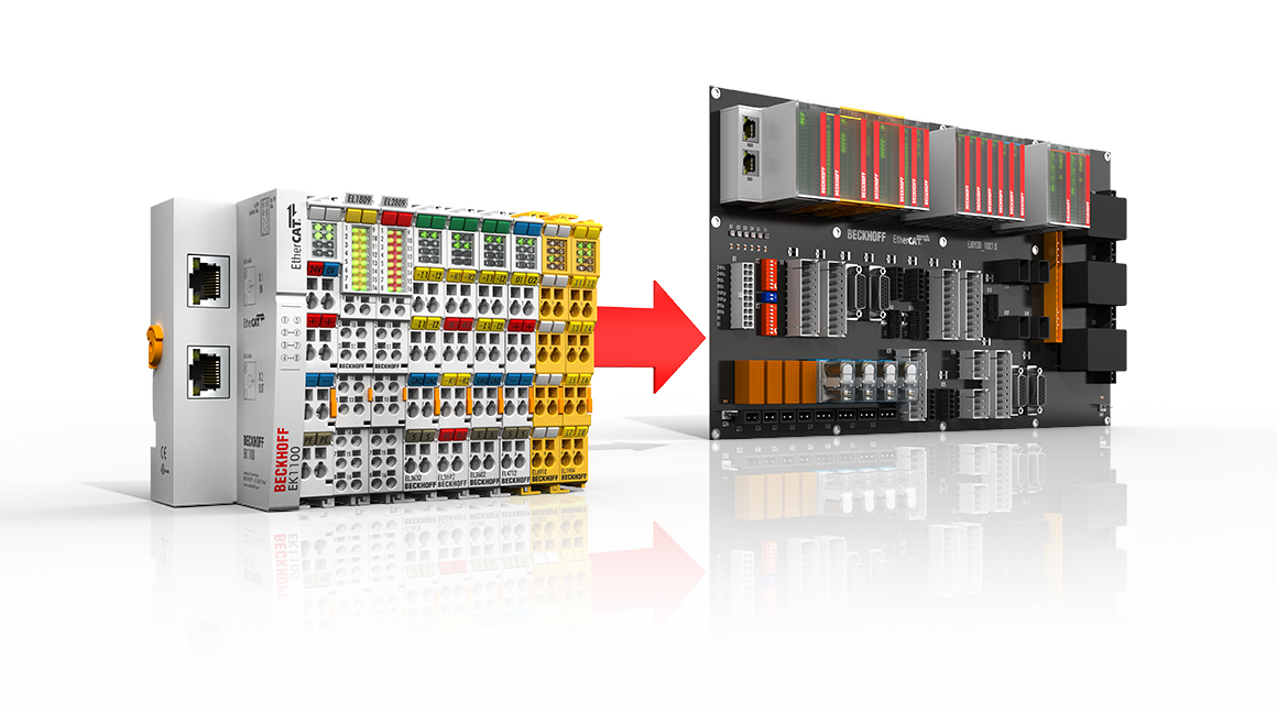 EtherCAT plug-in modules - Efficient I/O solutions for serial