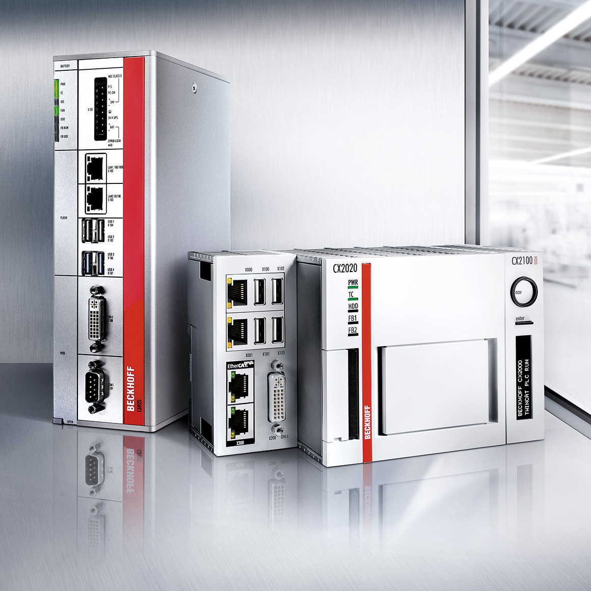 The Beckhoff Industrial PCs: highly scalable, with variable configuration and customizable 
