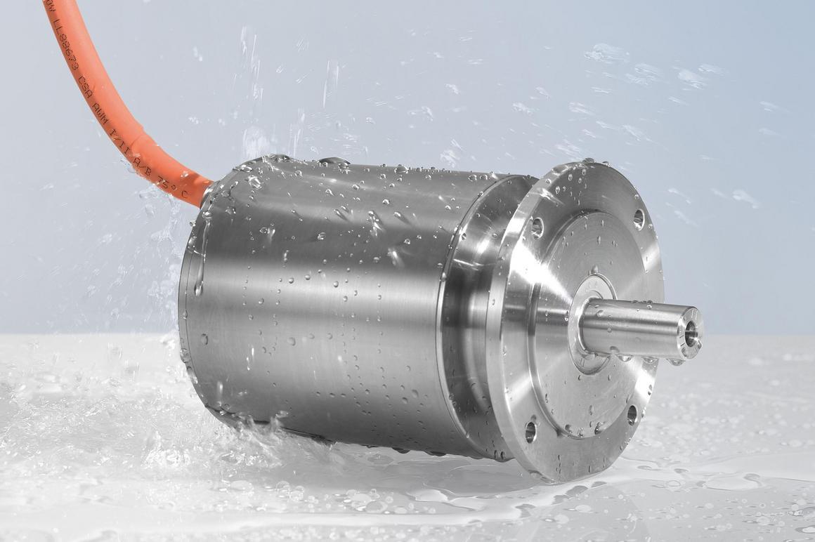 AM8800 stainless steel servomotors in a hygienic design