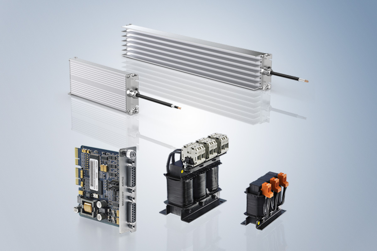 Suitable accessories for a clean and well-organized control cabinet that facilitates both maintenance and expansions.