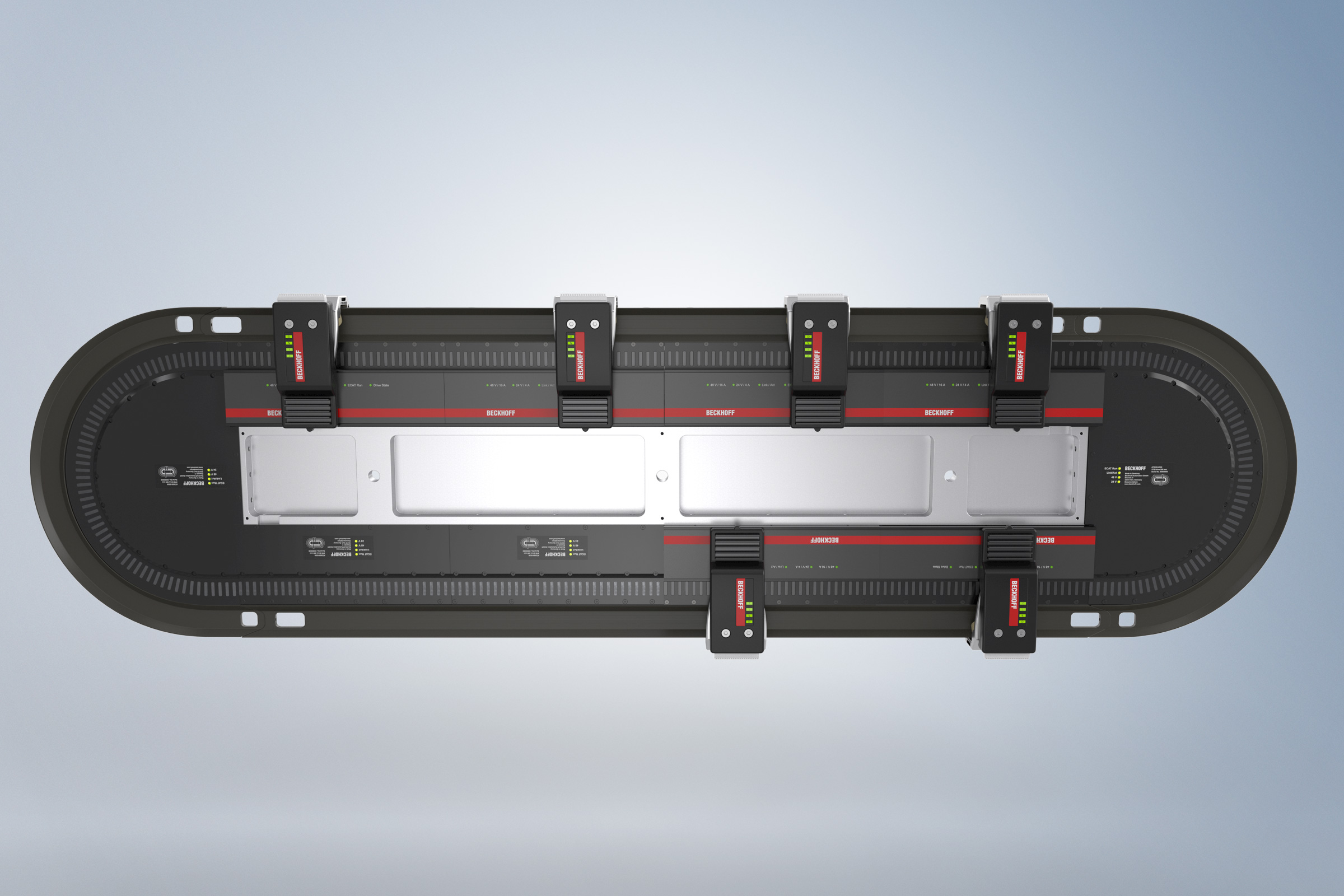 Das XTS-Gesamtsystem mit NCT ist vollständig kompatibel mit dem bestehenden XTS-Baukasten.