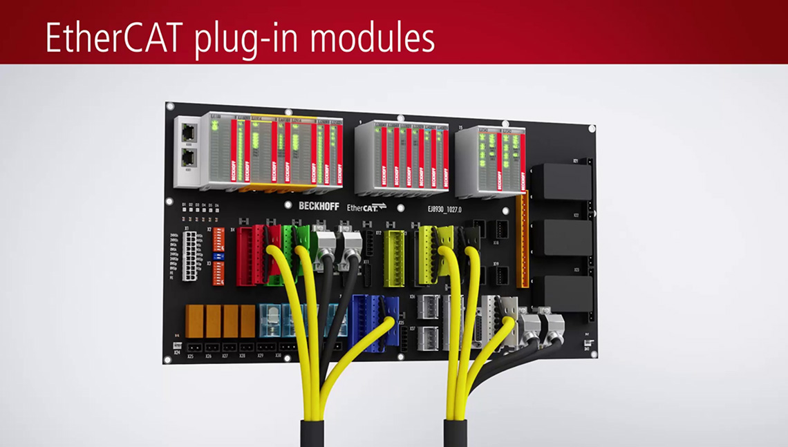 EtherCAT plug-in modules: Bus Terminals for circuit boards 