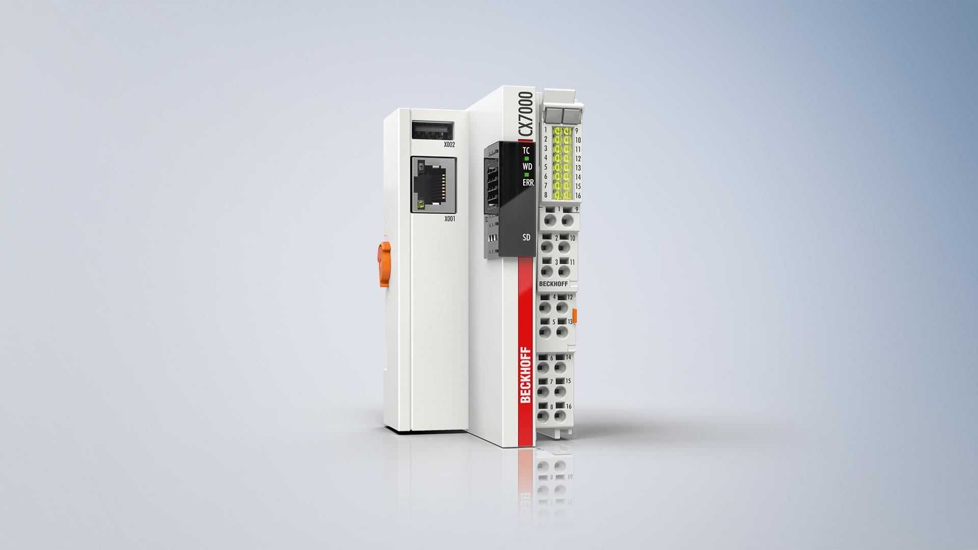 Cost-effective and stand-alone compact controller with 480 MHz processor and integrated multi-functional I/Os. 