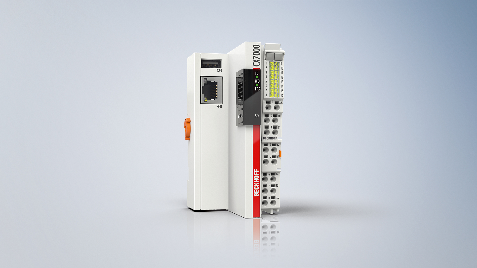 Cost-effective and stand-alone compact controller with 480 MHz processor and integrated multi-functional I/Os.