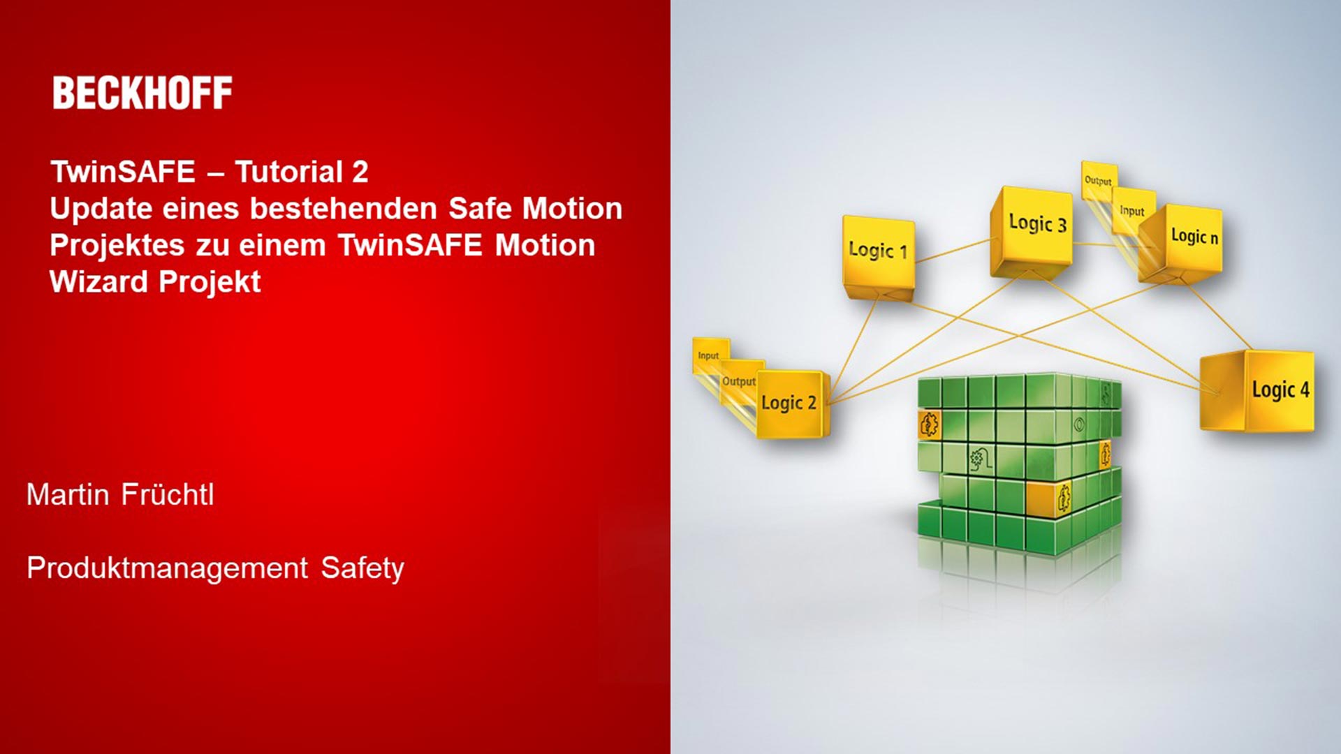 Tutorial 2: Update eines bestehenden Safe-Motion-Projektes 