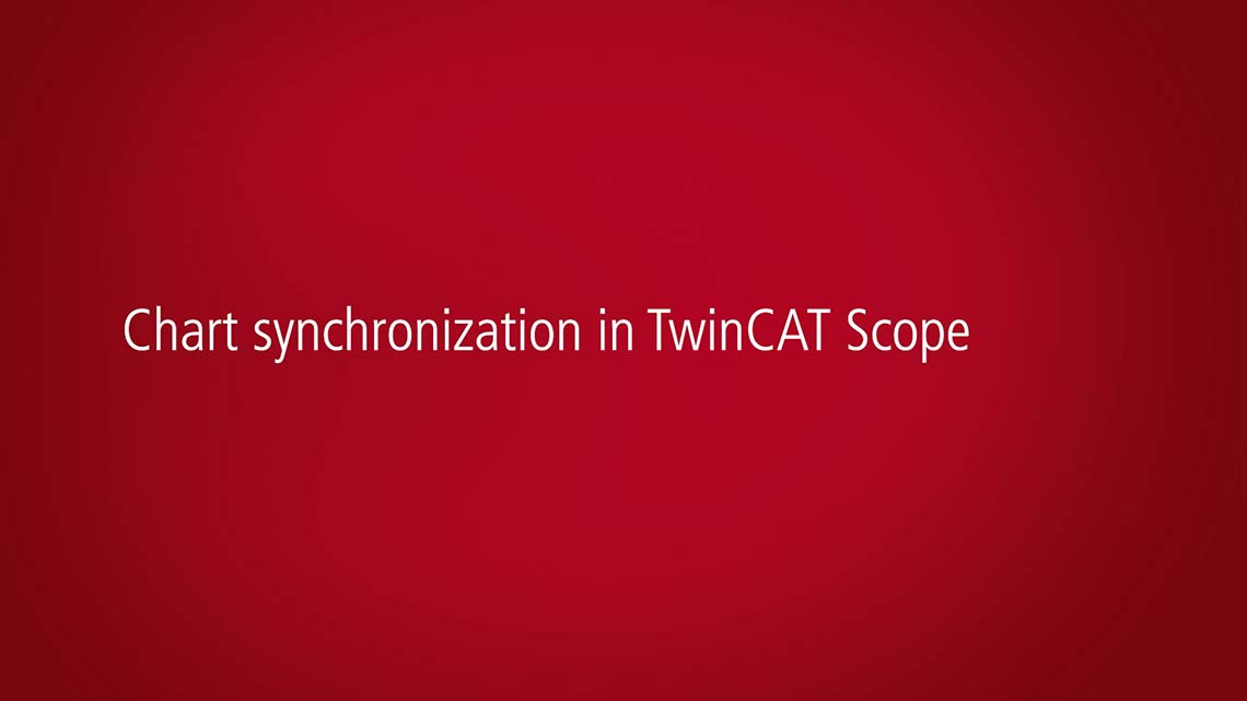 Erfahren Sie, wie Sie Diagramme in TwinCAT Scope andocken und synchronisieren können. (Video in Englisch) 