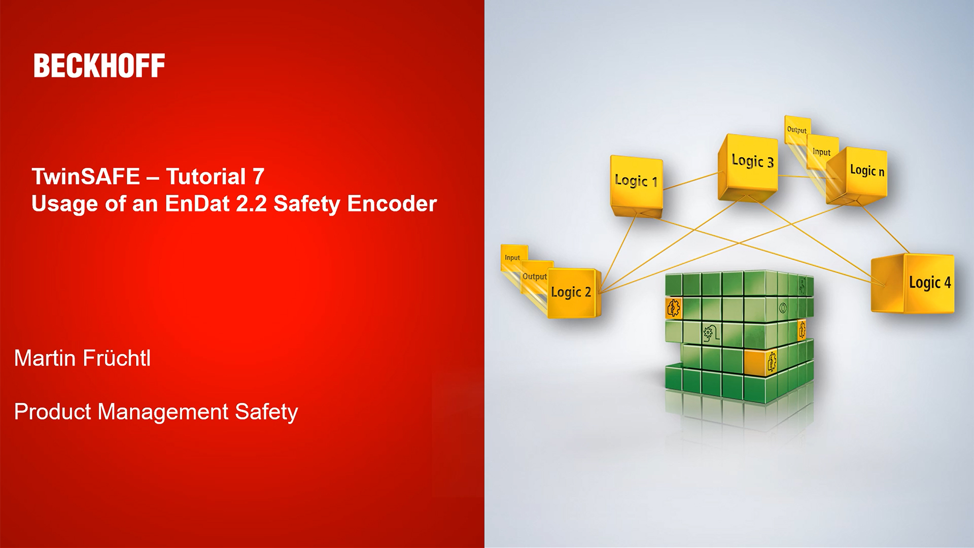 Tutorial 7: Usage EnDat 2.2 Safety Encoder 