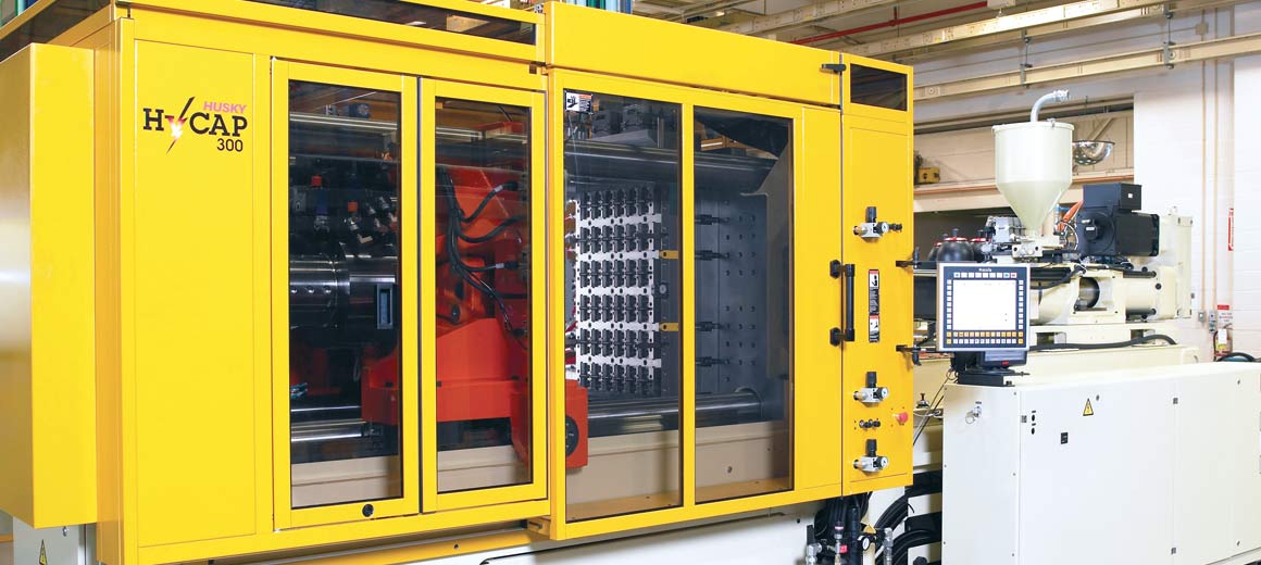 Canadian plastics industry leader, Husky Injection Molding Systems perfectly balances efficiency, quality and costs. © Husky Injection Molding Systems