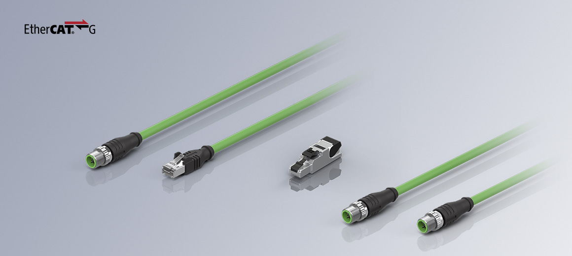 Gigabit-capable EtherCAT/Ethernet accessories
