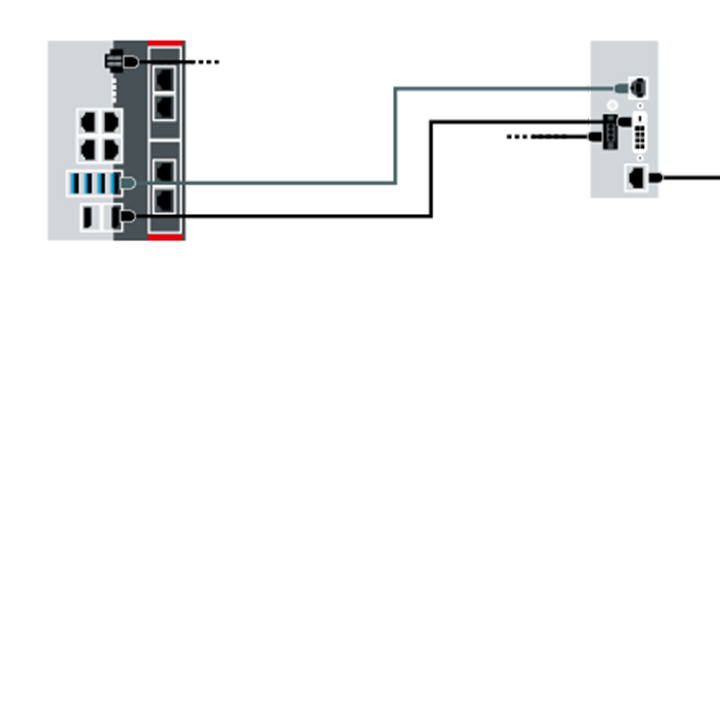 C6032 | Transmitter box for CP-Link-4 – The Two Cable Display Link