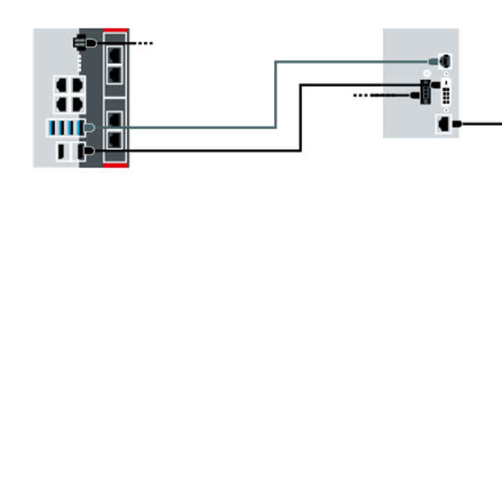 C6032 | Transmitter box for CP-Link-4 – The One Cable Display Link