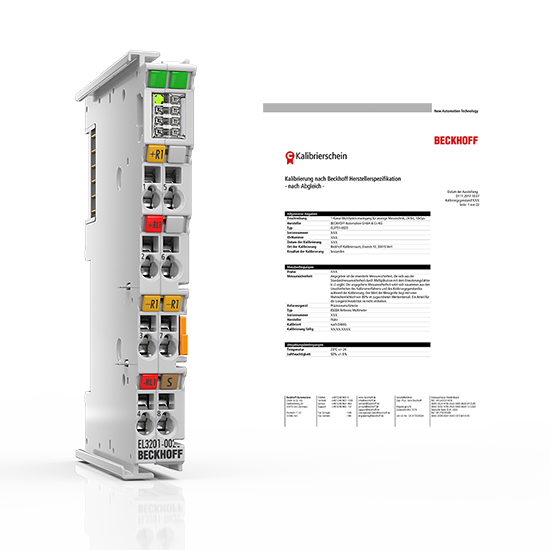 ELxxxx-0020/-0030 | Calibration certificates